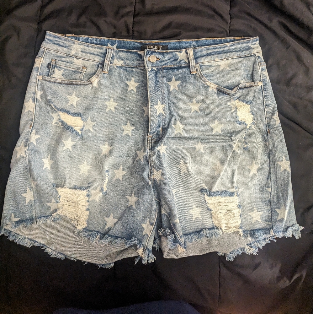 Judy Blue 3xl Stars shorts